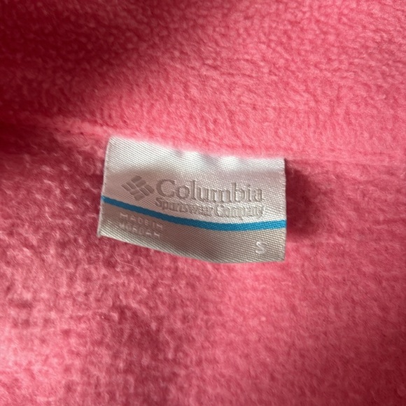 Columbia Women's Pink Fleece Jacket - Picture 4 of 5